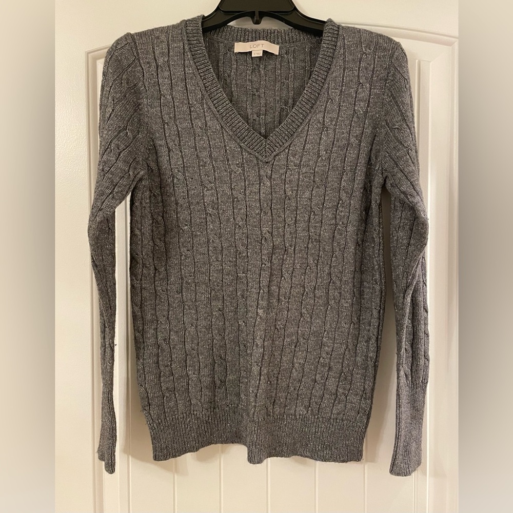 LOFT Sparkle Sweater